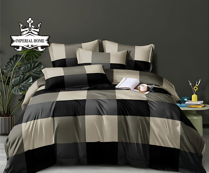 CHARCOAL DREAMS 3PCS - BEDSET - IMPERIAL FABRICS