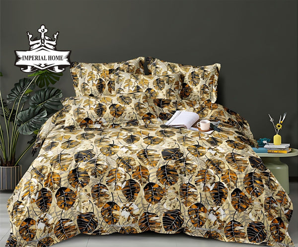 GREEN LEAF 3 - PCS BED - SET - IMPERIAL FABRICS