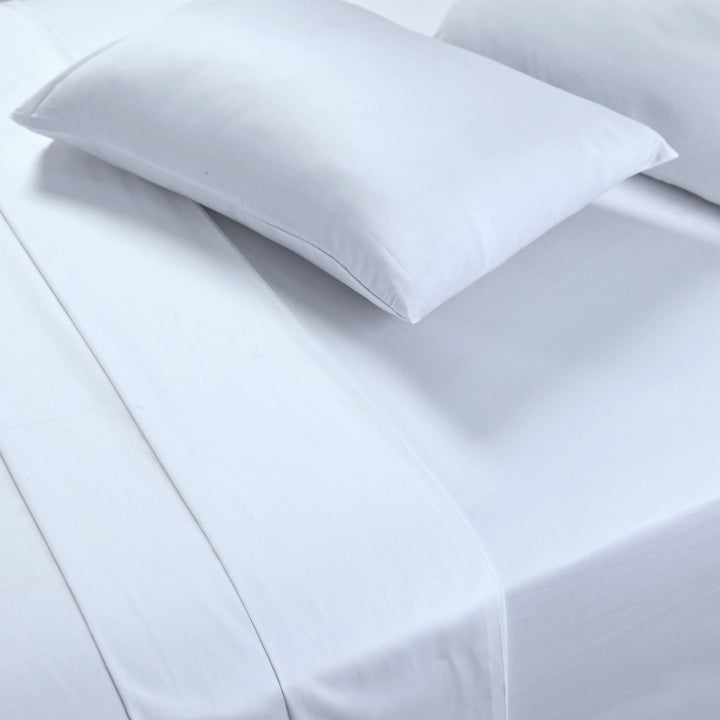 Pure Elegance – 3PC Cotton Satin Bedsheet Set - IMPERIAL FABRICS
