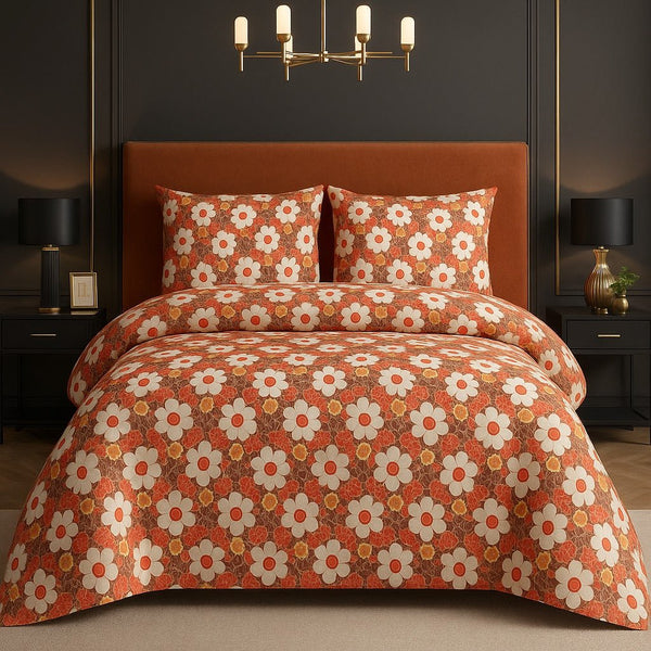 SUNSET PETAL 3 - PCS BEDSHEET - IMPERIAL FABRICS
