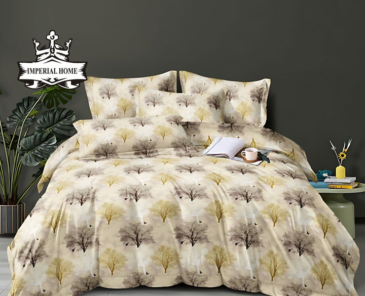 TREE PATTERN 3 - PCS BED - SET - IMPERIAL FABRICS